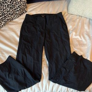 Pinstripe dress pants